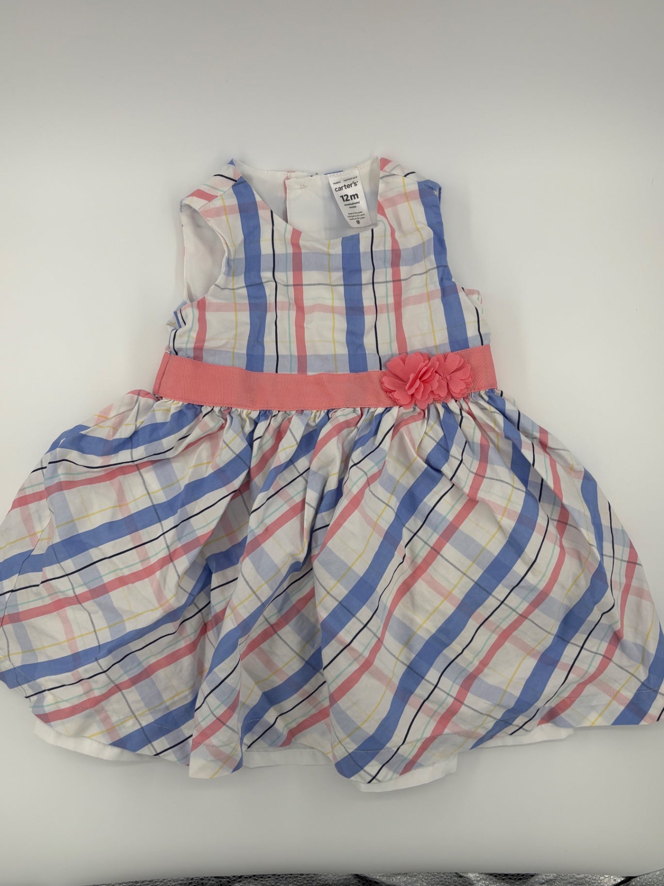 Carter's Dress 9-12m Multicolor (white, blue, pink, yellow, black)