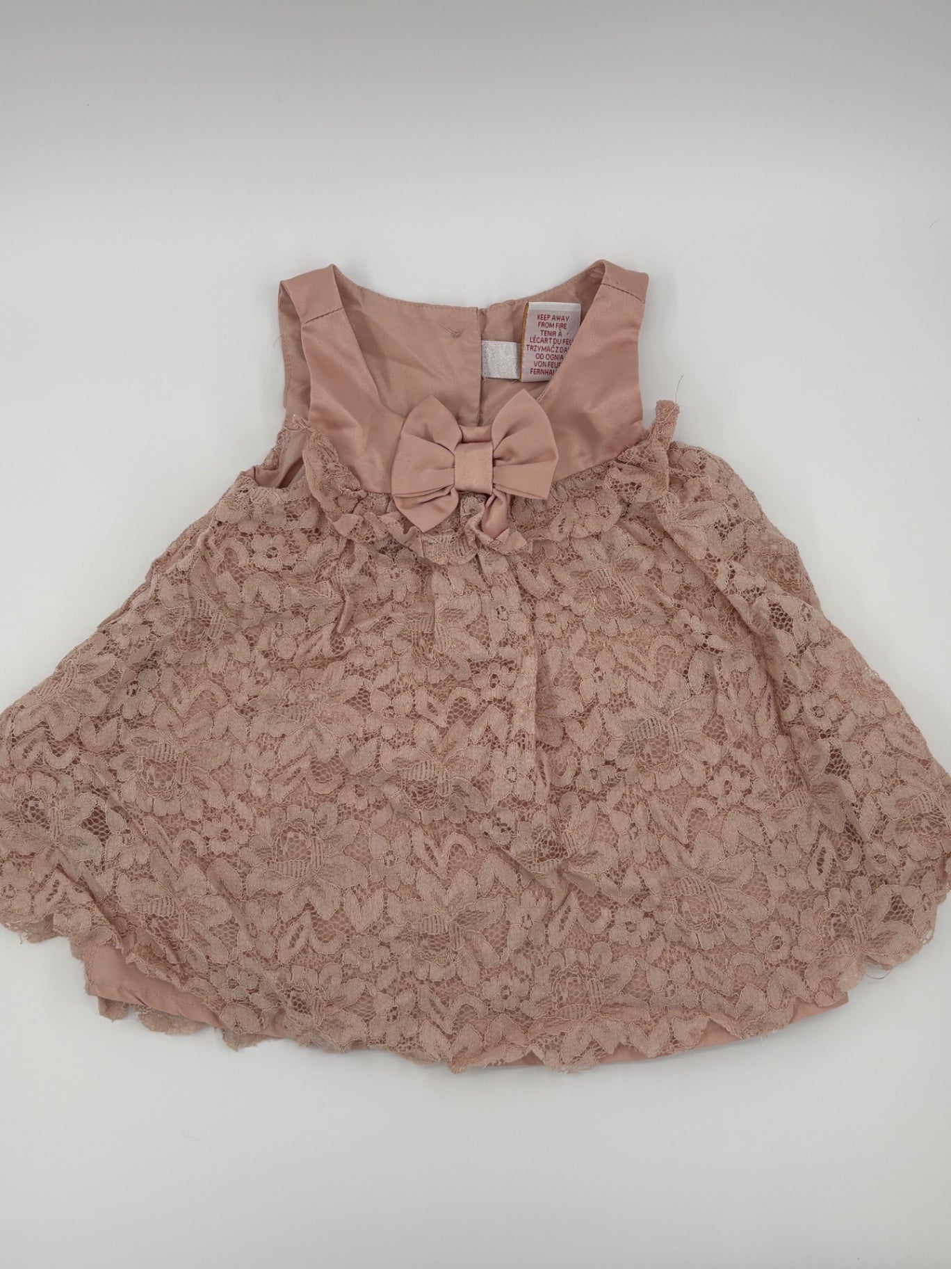 Camilla Baby Dress 6-9m Pink