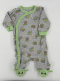 Star Wars Sleeper 0-3m Gray and Green