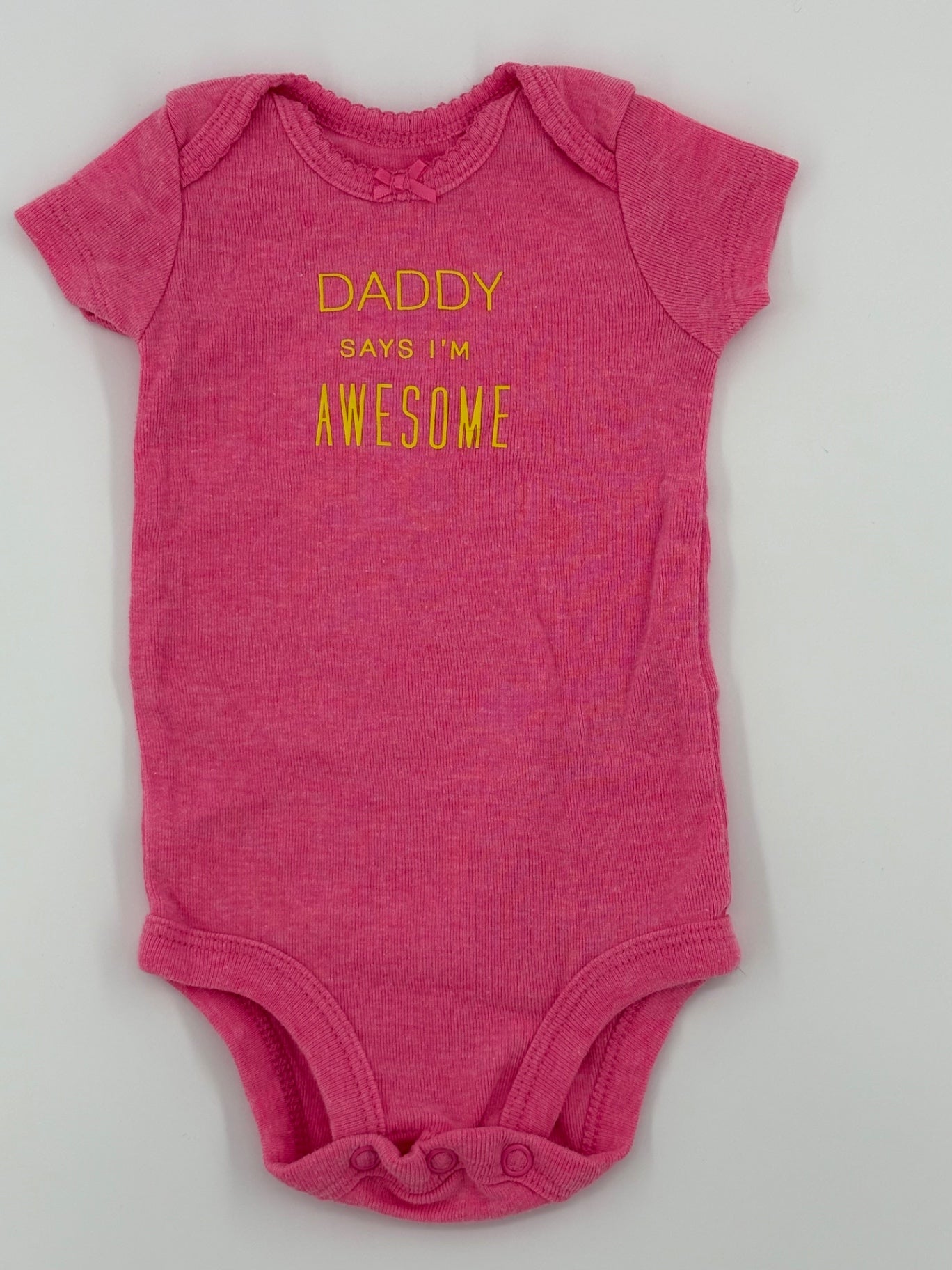 Carter’s Baby Bodysuit Newborn Pink