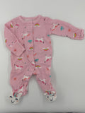 Carter's Baby Sleeper Preemie Pink