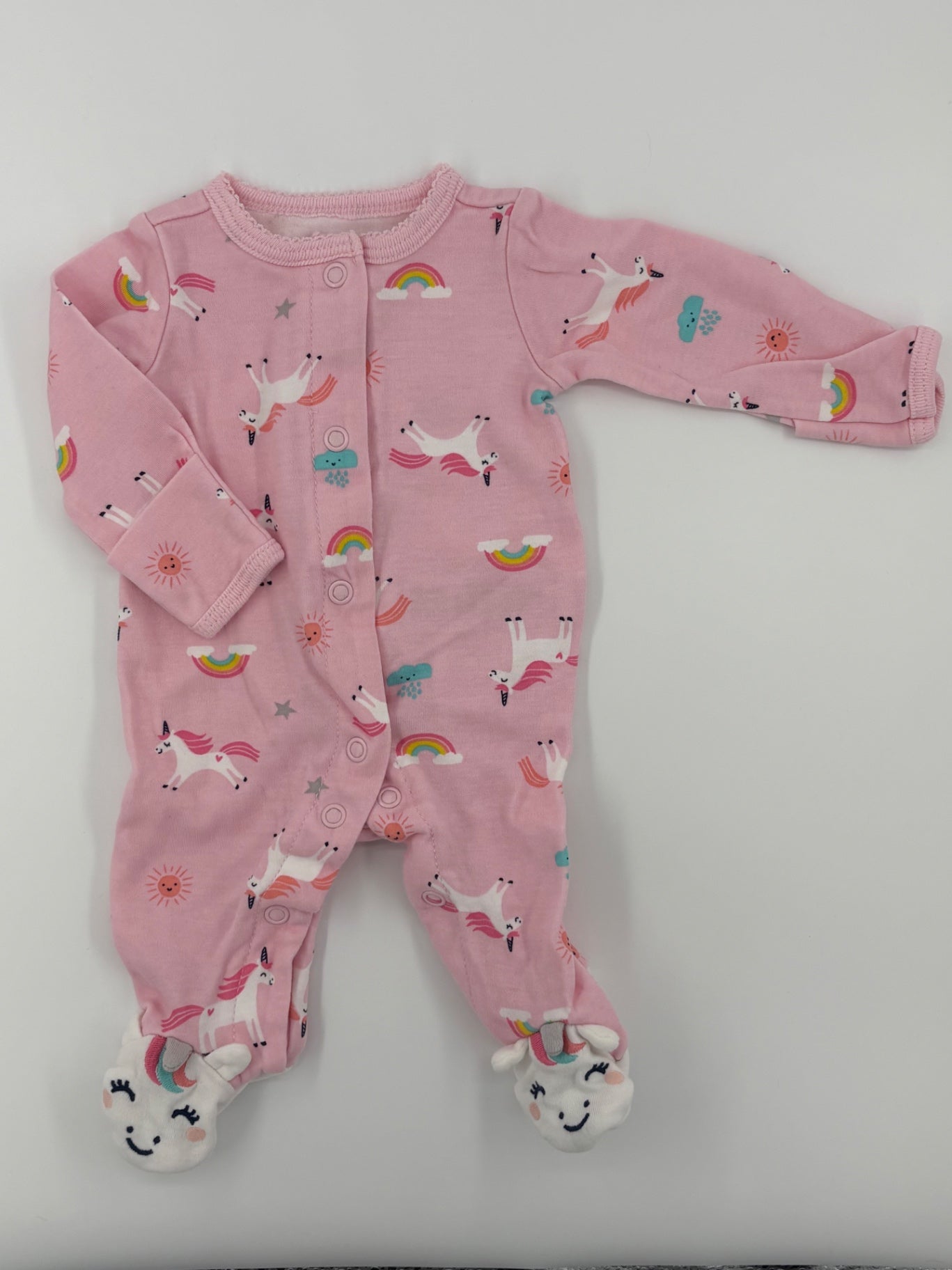 Carter's Baby Sleeper Preemie Pink