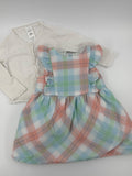 Carter's Baby Dress 3-6m Multicolor (Pink, Blue, Green, Beige)