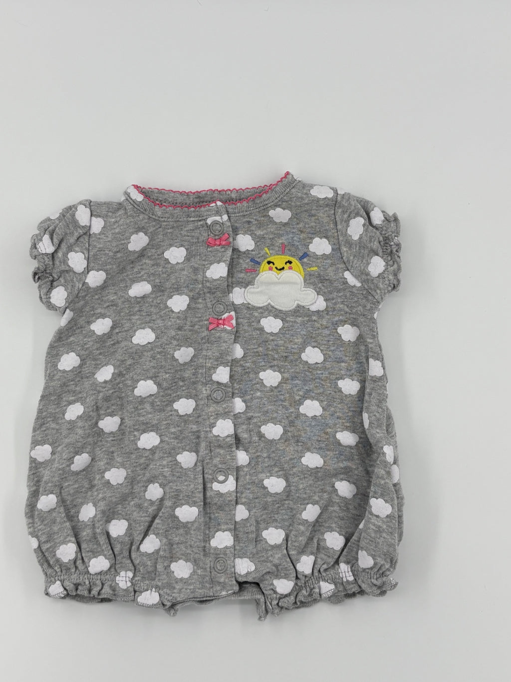 Carter’s Baby Romper Newborn Grey
