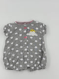 Carter’s Baby Romper Newborn Grey