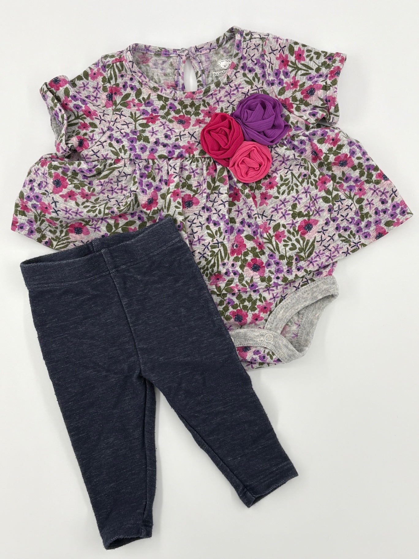 Koala Baby Baby Outfit Newborn Multicolor (Pink, Purple, Green, Gray)