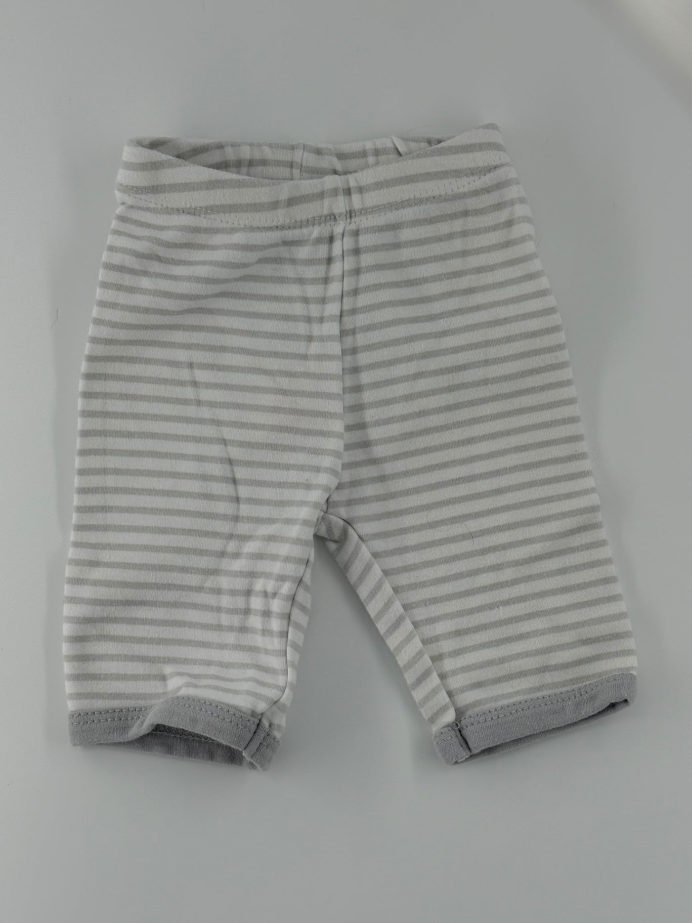 Petit Lem Baby Pants Newborn Gray