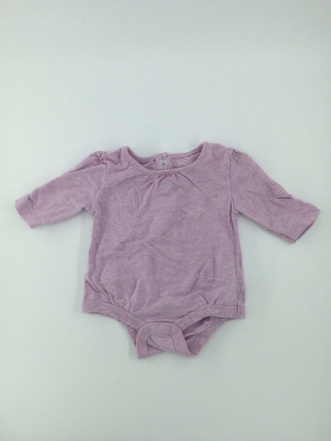 Joe Fresh Baby Bodysuit 0-3m Light Purple