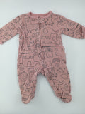 Carter’s Baby Sleeper 0-3m Pink
