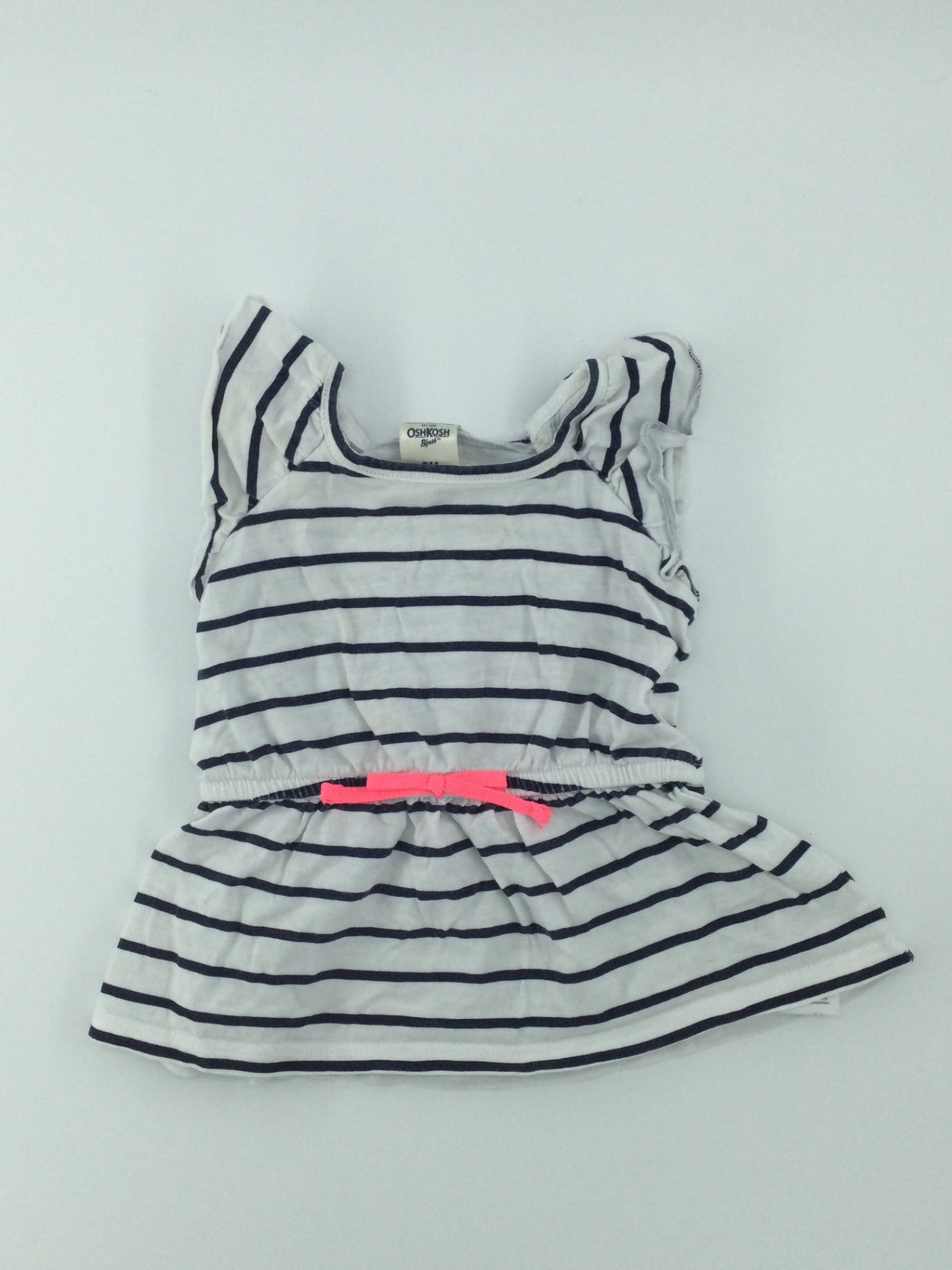 OshKosh B'gosh Baby Dress 0-3m White and Navy