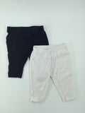 Carter’s Baby Pants 0-3m Black and White