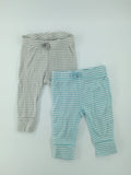 Carter's Baby Pants 0-3m Gray and Blue
