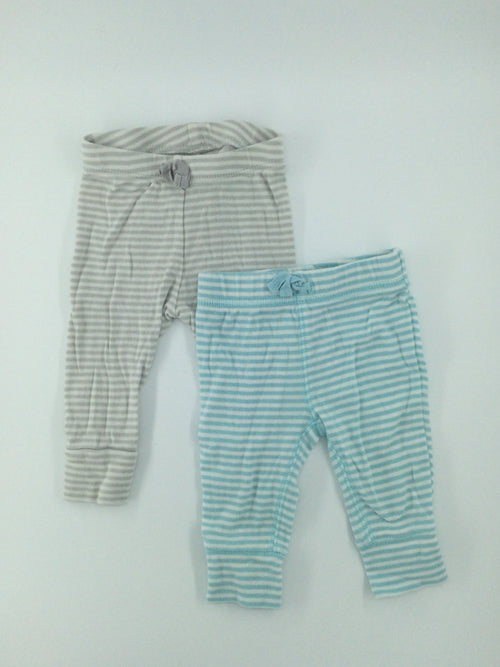 Carter's Baby Pants 0-3m Gray and Blue