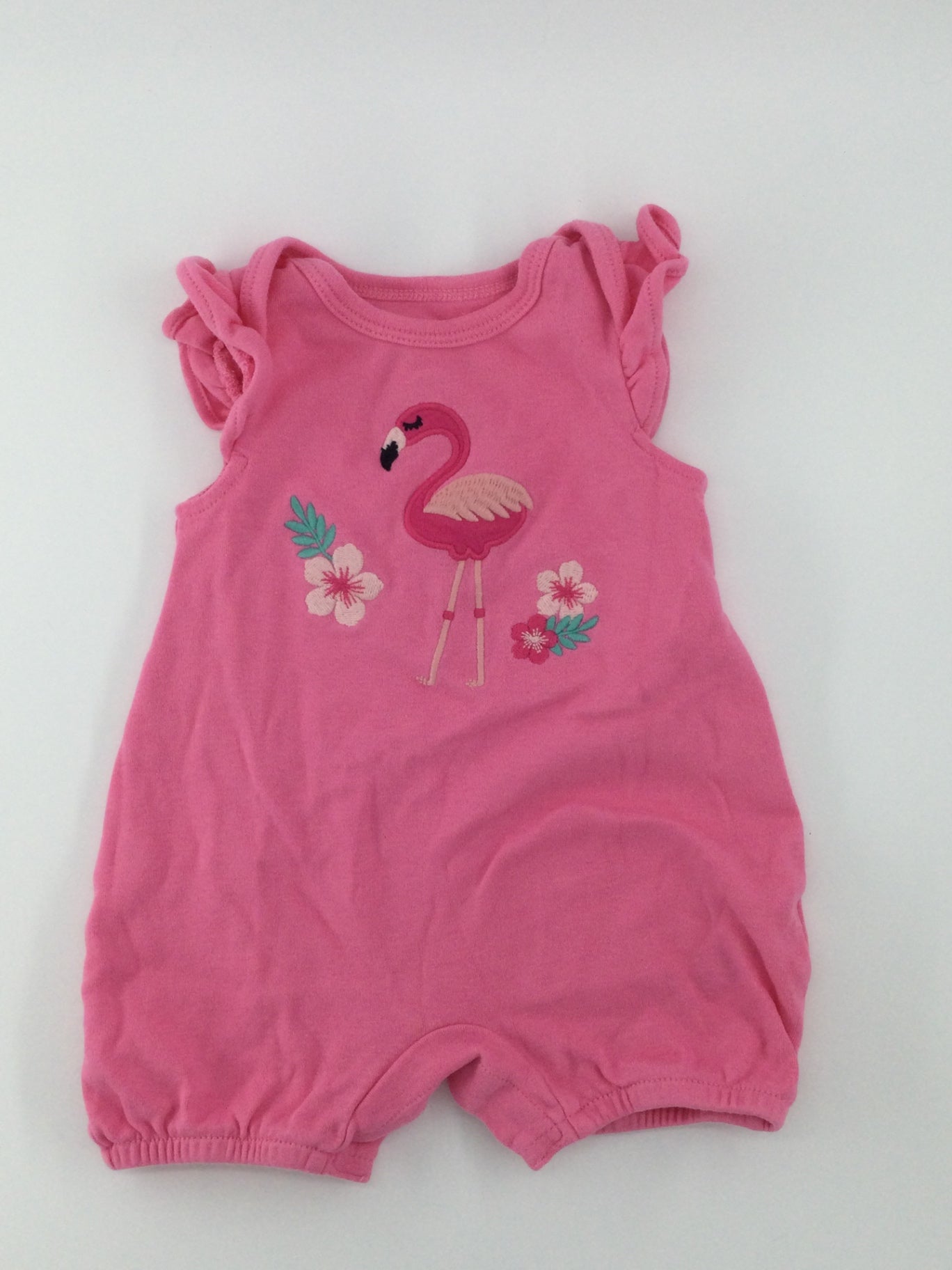 Rococo Baby Romper 0-3m Pink