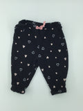 George Baby Pants 0-3m Black