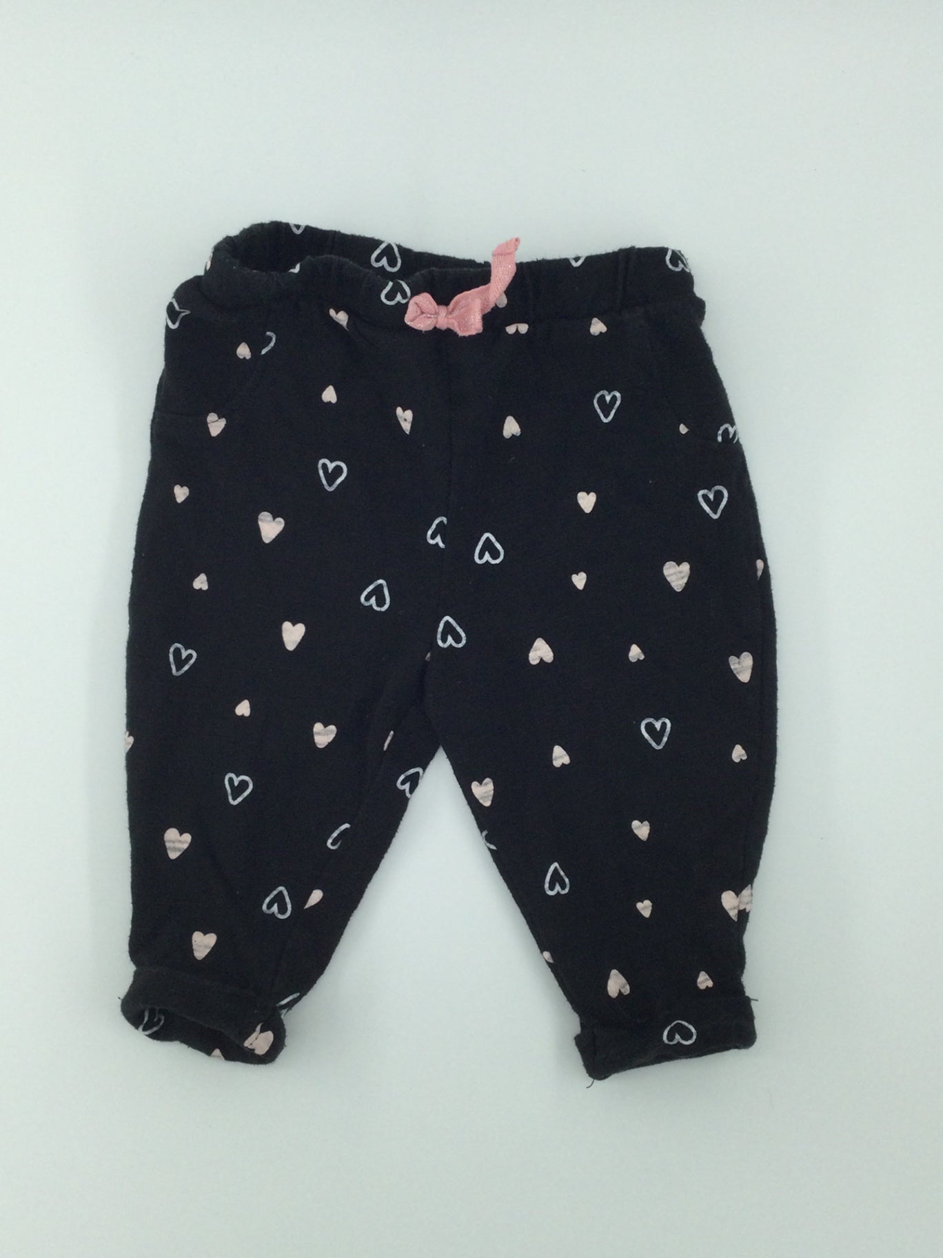 George Baby Pants 0-3m Black