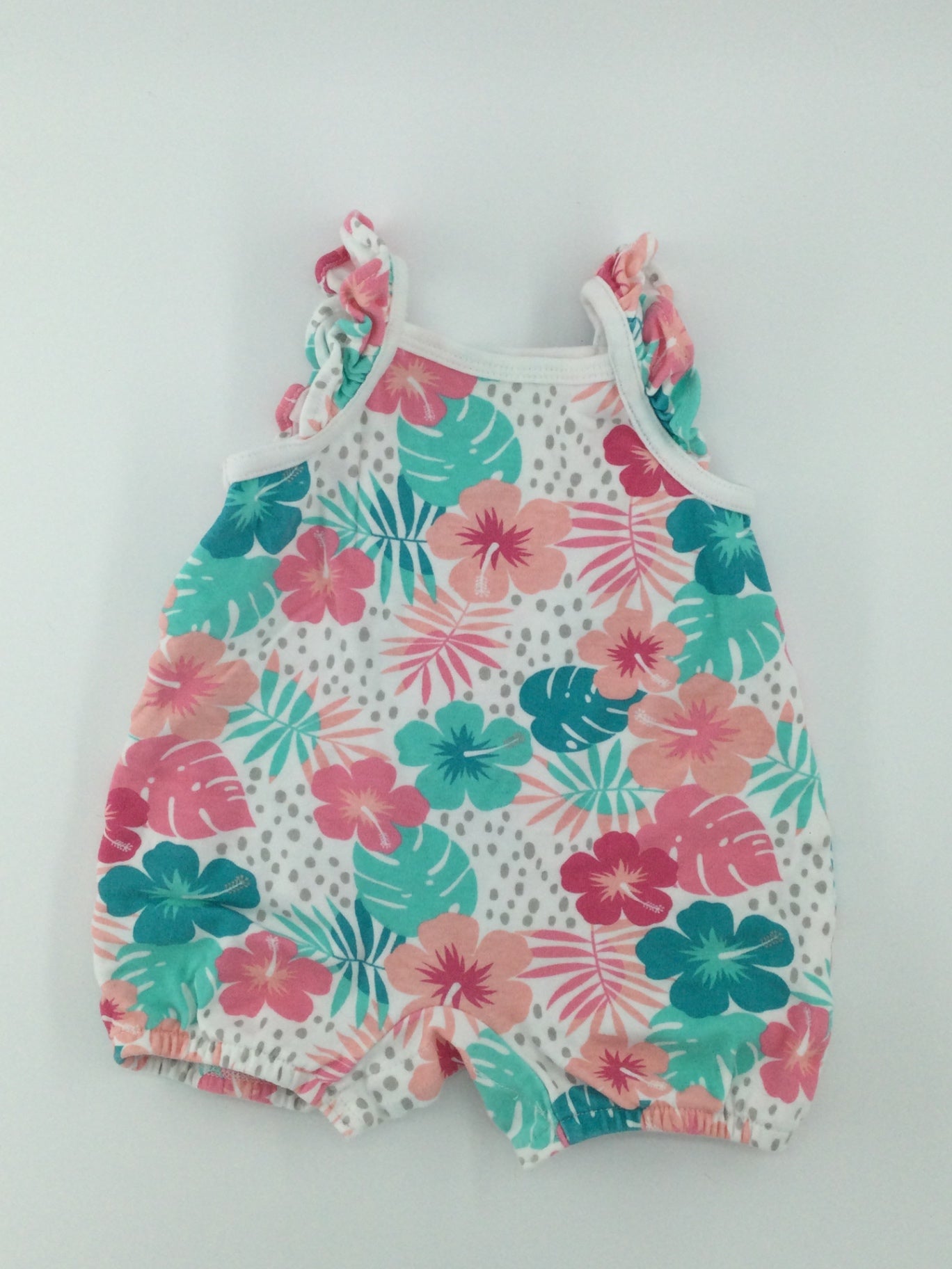 Rococo Baby Romper 0-3m Multicolor