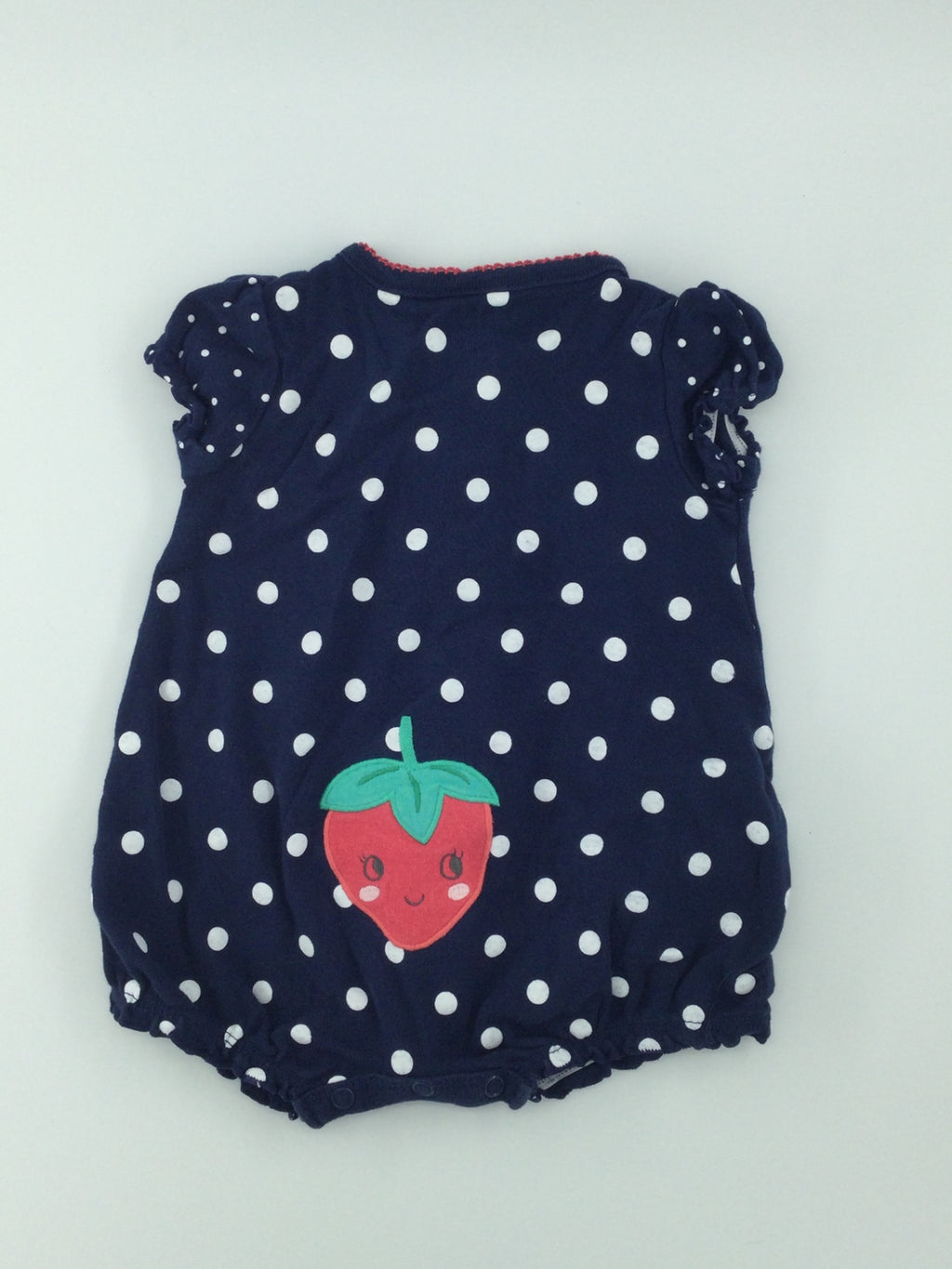 Carter's Baby Romper 0-3m Navy blue and white