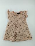 KIDS UP BABY Baby Dress 3-6m Peach