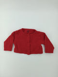 Touched by Nature Baby Sweater 3-6m Red