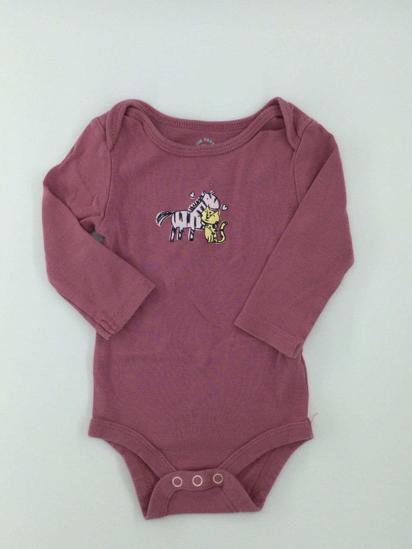 Joe Fresh Baby Bodysuit 3-6m Pink