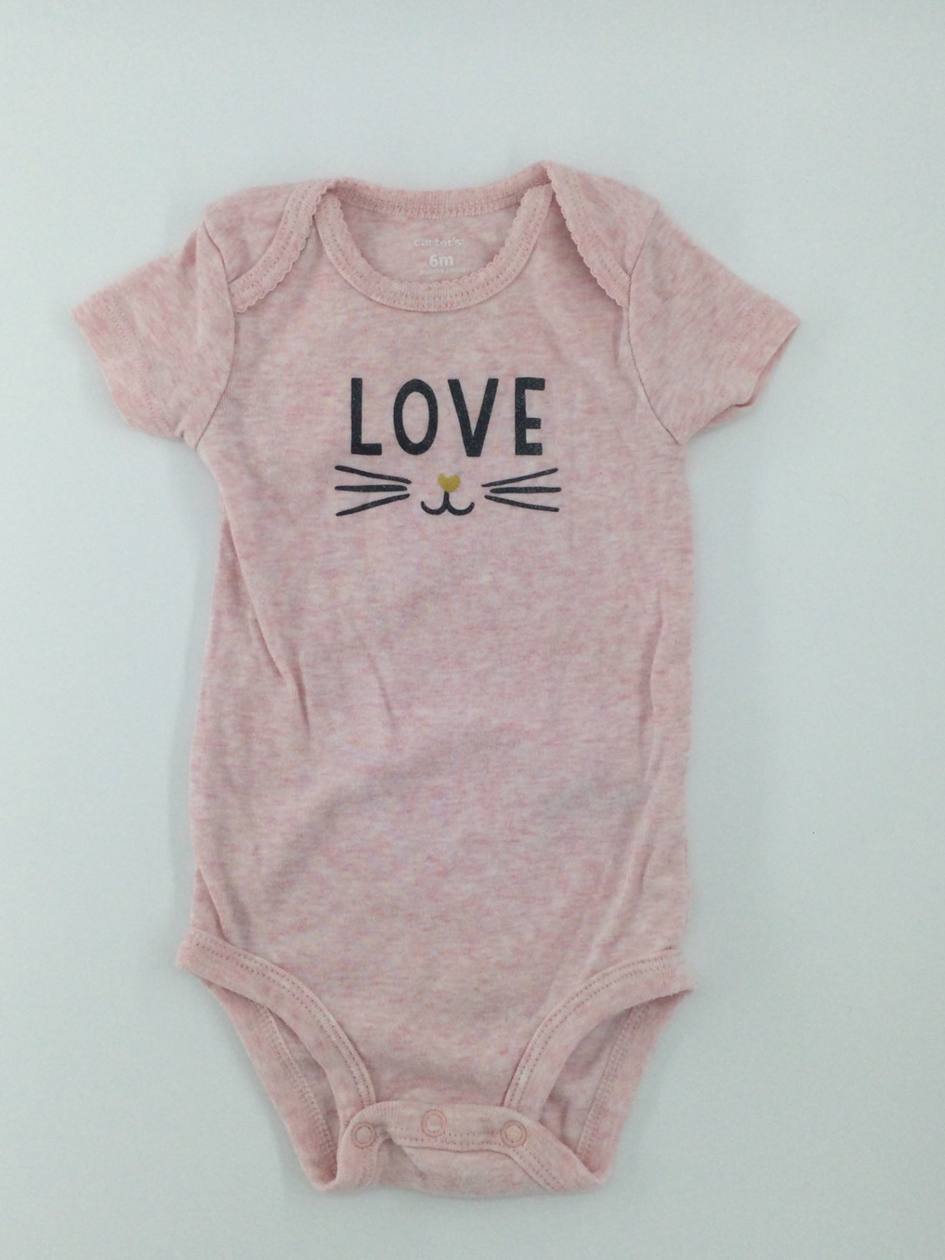 Carter's Baby Bodysuit 3-6m Pink