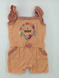 Snugabye Baby Romper 3-6m Orange