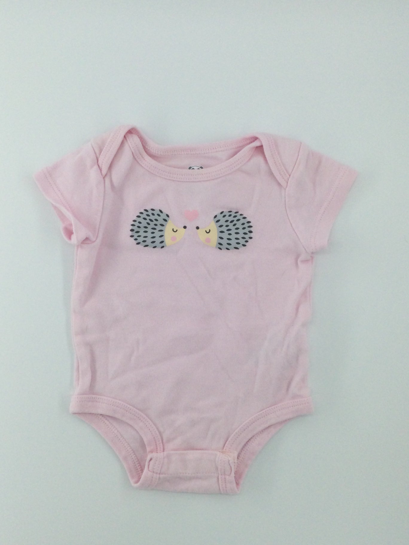 Rococo Baby Bodysuit 3-6m Pink