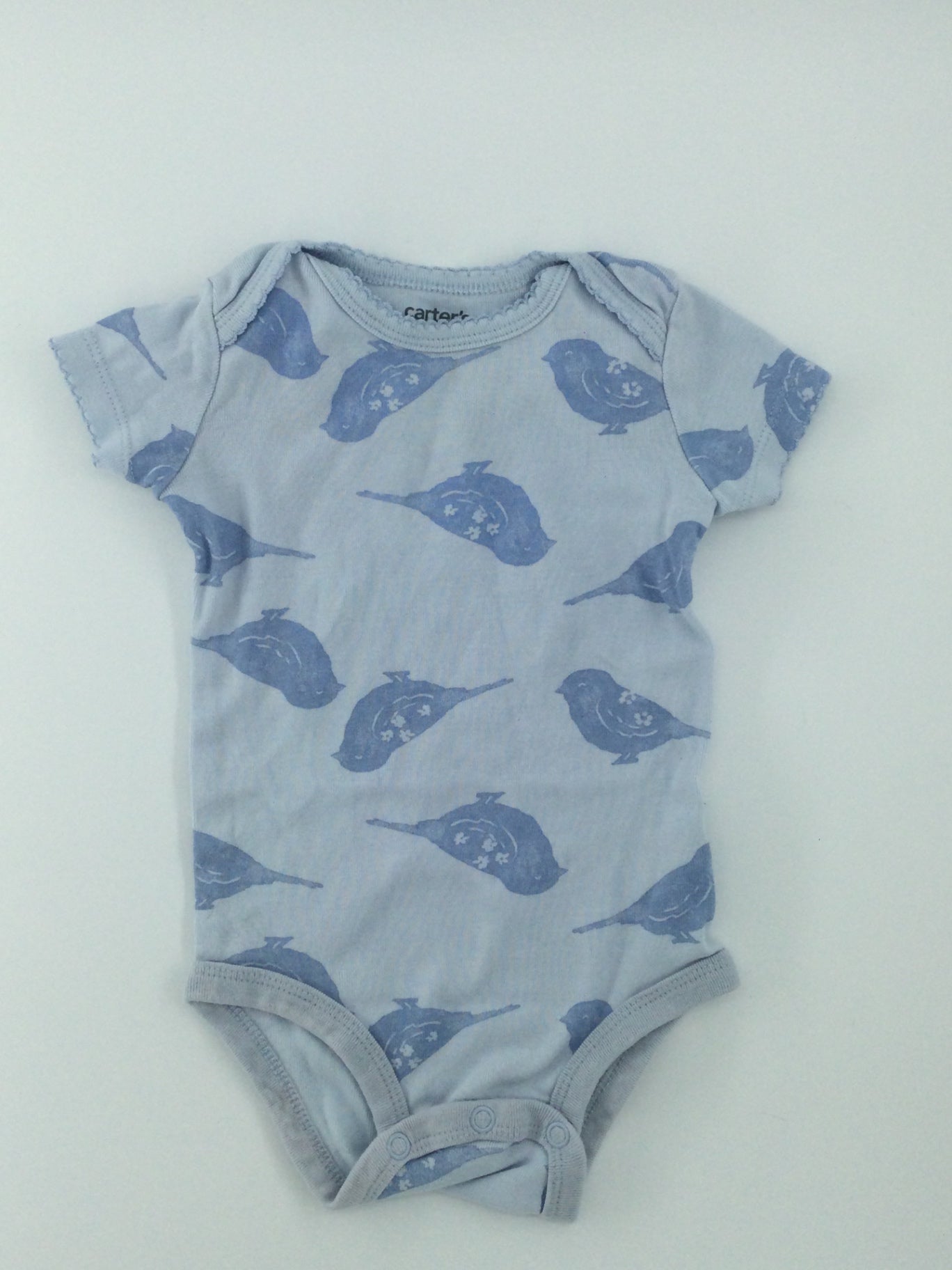Carter's Baby Bodysuit 3-6m Light Blue