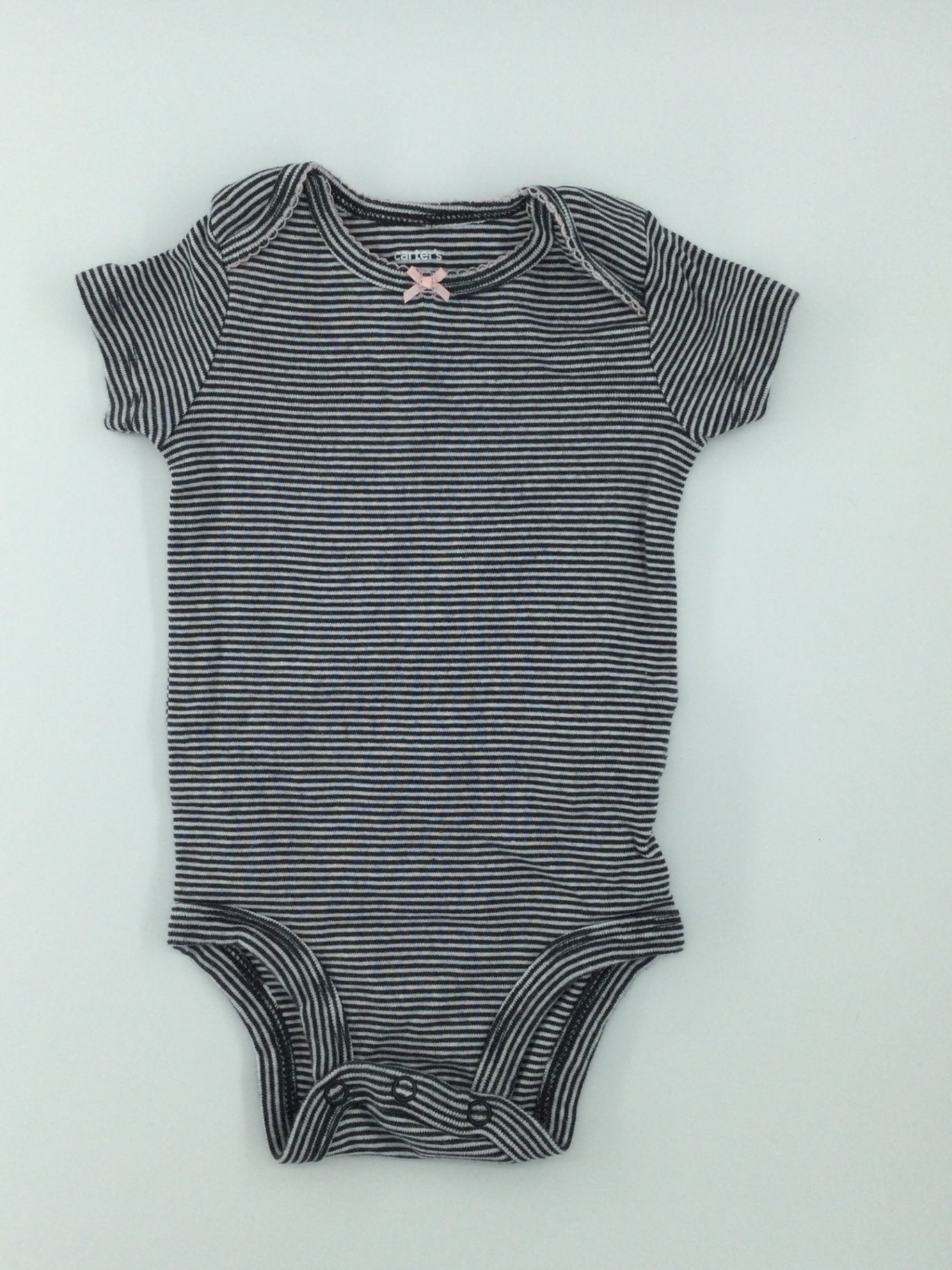 Carter's Baby Bodysuit 3-6m Black and White