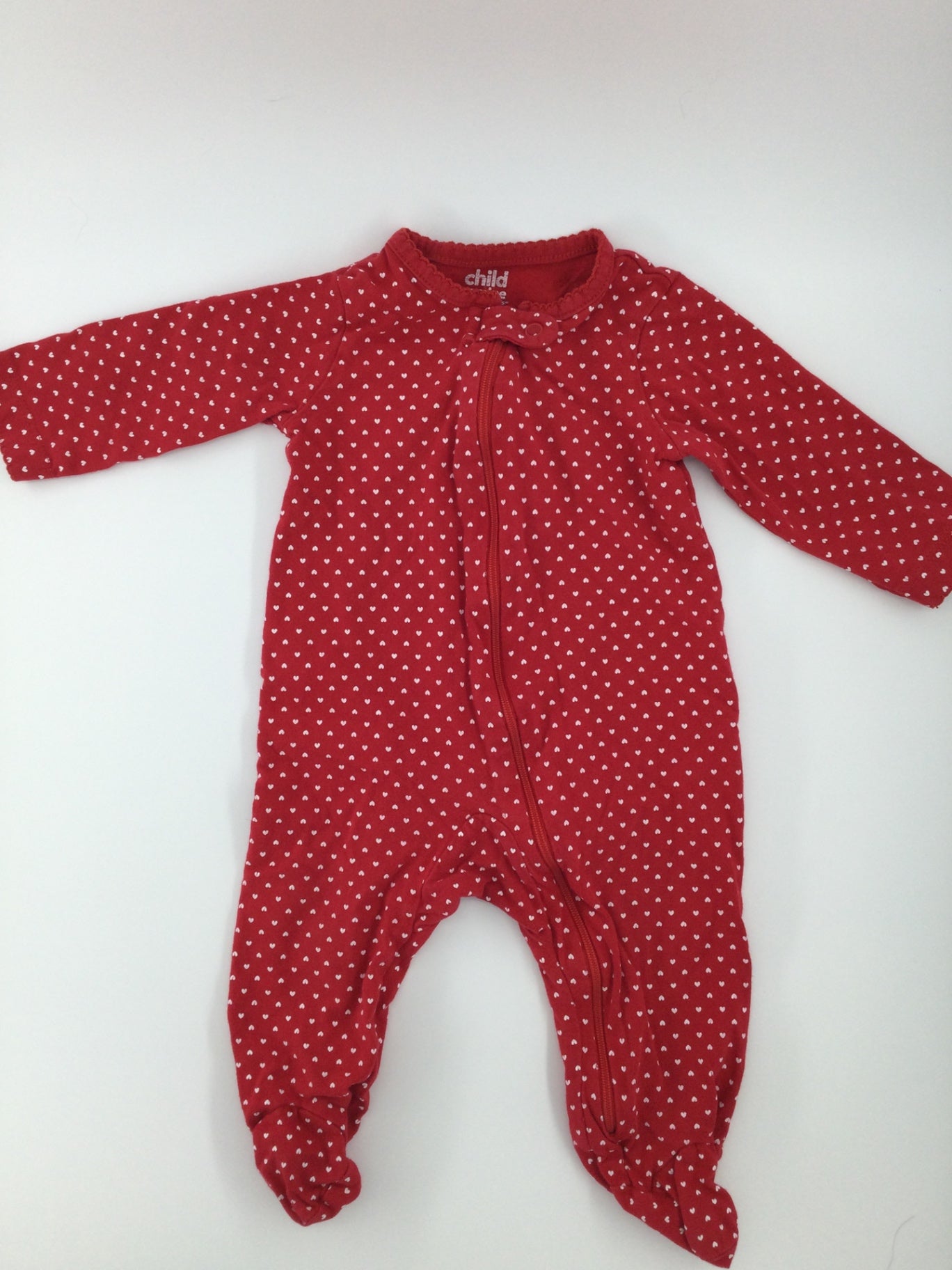 Child of Mine Baby Sleeper 3-6m Red