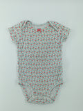 Carter’s Baby Bodysuit 3-6m Multicolor (white, red, teal)