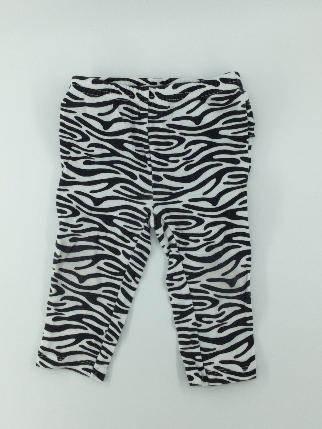 Carter’s Baby Pants 6-9m Black and White Zebra
