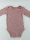 Carter’s Baby Bodysuit 6-9m Dusty Rose Pink
