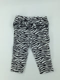 Carter’s Baby Pants 6-9m Black and White Zebra