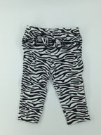 Carter’s Baby Pants 6-9m Black and White Zebra