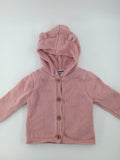 Pekkle Baby Sweater 6-9m Pink
