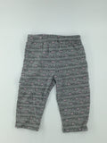Calvin Klein Baby Pants 6-9m Gray w/ Pink Hearts