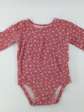 Carter’s Baby Bodysuit 6-9m Pink Floral