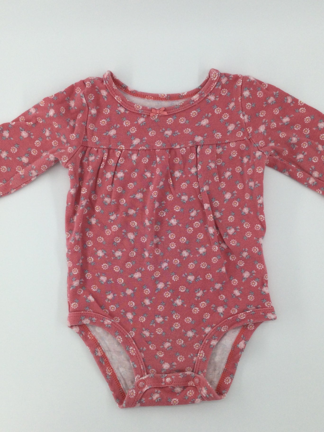 Carter’s Baby Bodysuit 6-9m Pink Floral