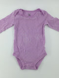 Carter's Baby Bodysuit 6-9m Purple
