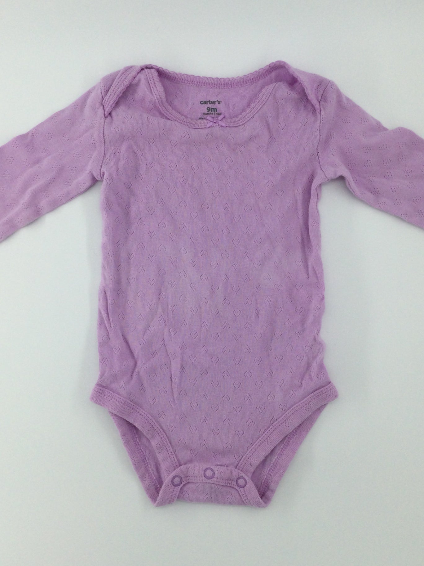 Carter's Baby Bodysuit 6-9m Purple