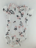 Carter’s Baby Bodysuit 9-12m White Floral
