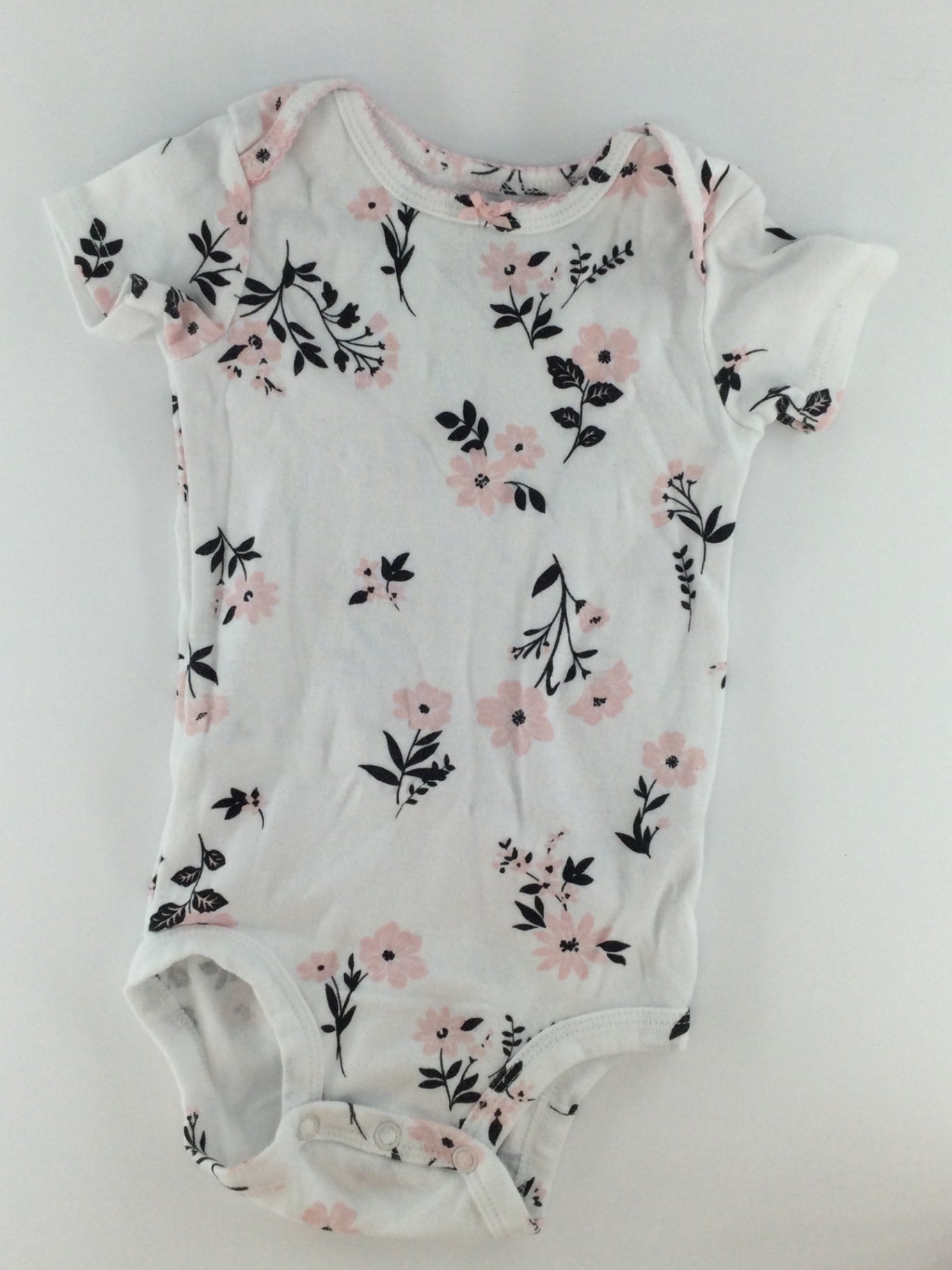 Carter’s Baby Bodysuit 9-12m White Floral