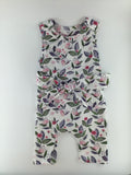 Unknown Baby Romper 6-12m White w/ Floral Design