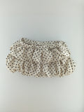Joe Fresh Baby Skirt 6-12m White w/ black polka dots