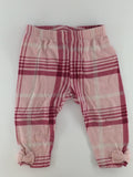 Baby GAP Baby Pants 6-12m Pink Plaid
