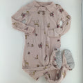 Purely Soft Baby Sleeper 12-18m Pink w/ Deer