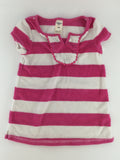 OshKosh B'gosh Baby Swim Cover-up 12-18m Pink and White Striped