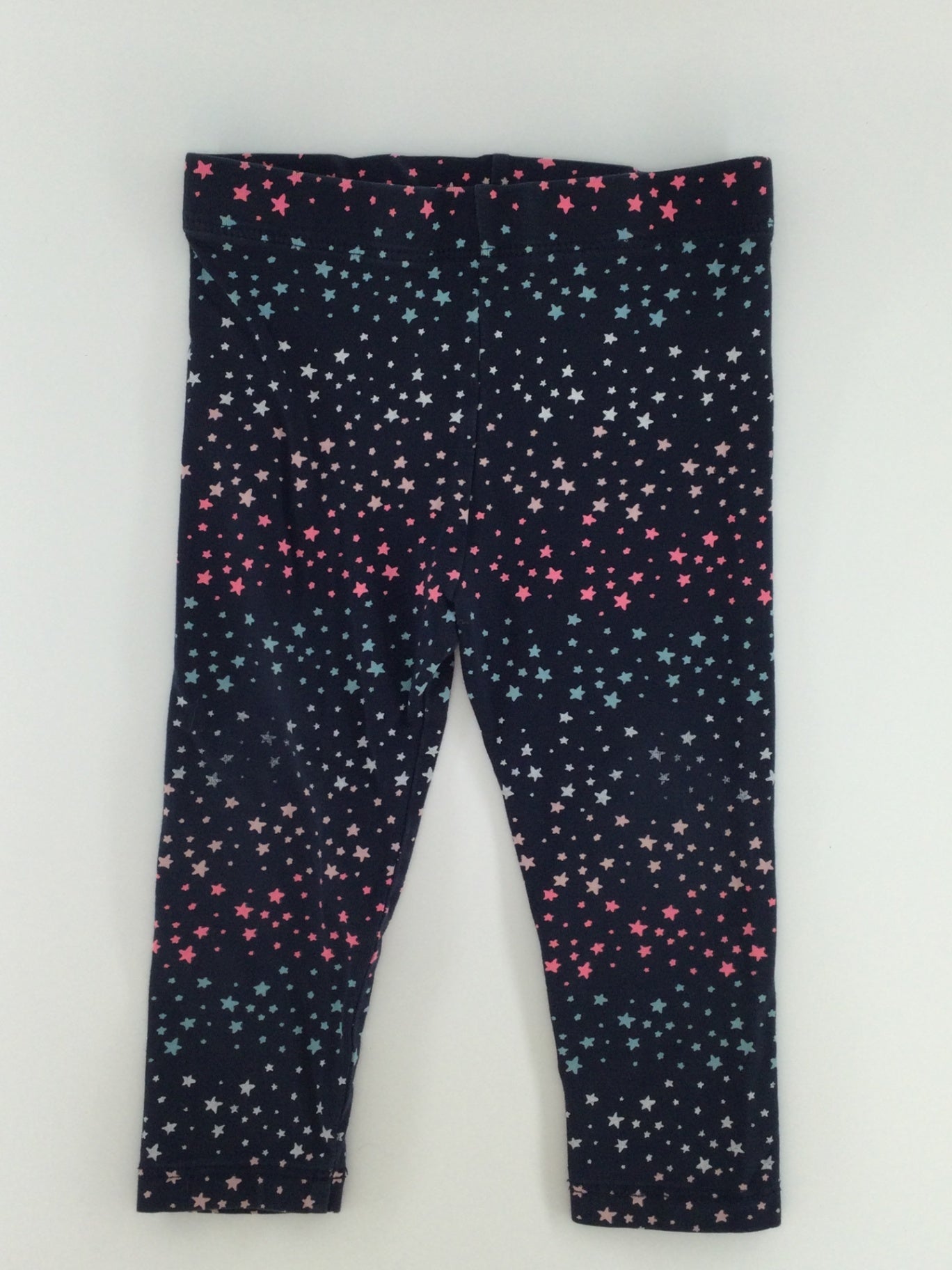 Joe Fresh Baby Pants 12-18m Dark Blue w/ Stars